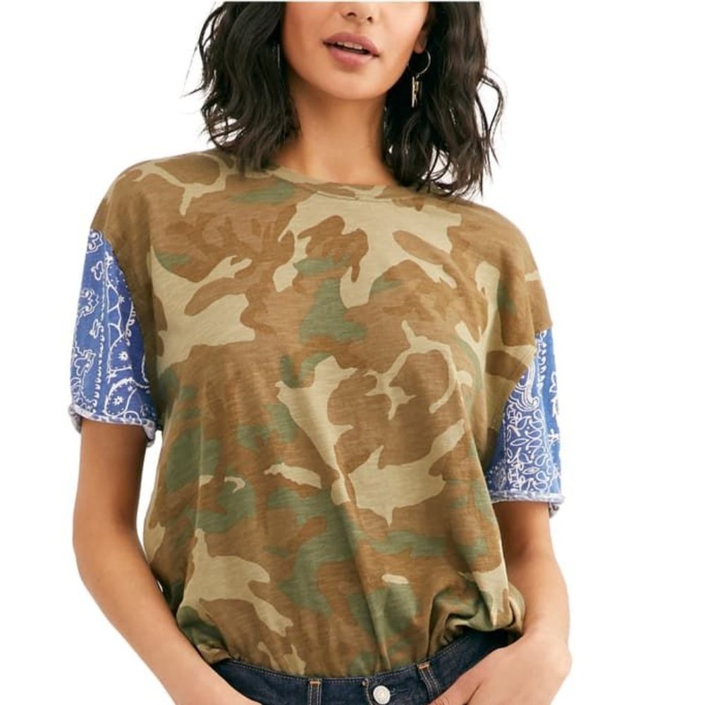 WE THE FREE Clarity Slub Dolman T-Shirt M